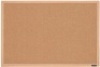Quartet 23" x 35" Framed Corkboard, Oak - Appears New&nbsp;&nbsp;