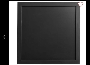 Pottery Barn, Framework Daily Organization, Metallic, Chalkboard, Like New, Retail - $79.99