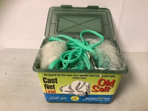 7' Old Salt Cast Net, E-Comm Return