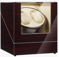 QUEEN Double Watch&nbsp;Winder with Quiet&nbsp;Japanese Mabuchi&nbsp;Motor, Like New, Retail - $69.99