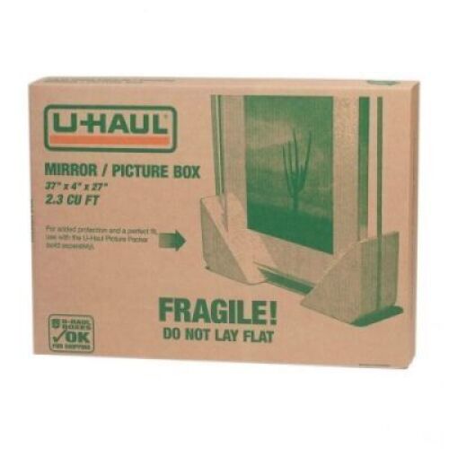 U-Haul Mirror/Picture Box - 37x4x27in