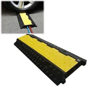 Rubber Kerb Ramps Driveway Cable Protection Cover