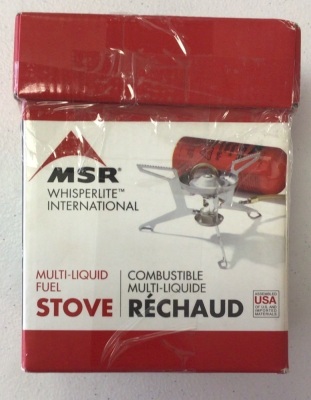 MSR Whisperlite International V2 multi-fuel stove, E-Commerce Return, Untested