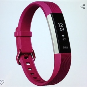 Fitbit Inspire 2 Health & Fitness Tracker, Pink, Like New, Retail - $66