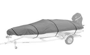 WeatherSafe Trailer Tite Standard-Duty Trailerable Boat Cover, 18' Length, E-Comm Return, Retail 129.99