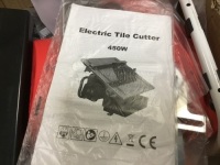 450W Electric Tile Cutter, Unknown Details - E-Comm Return, Appears New