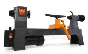 WEN 3421 3.2-Amp 8-Inch by 12-Inch Variable Speed Mini Benchtop Wood Lathe