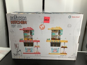 Toy Kitchen with Accessories, Appears New