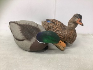 Lot of (2) AvianX Duck Decoys, E-Comm Return