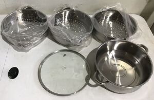 Stovetop Steamers with Glass Lid