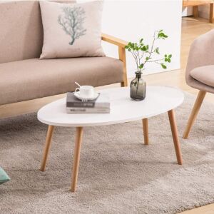 Nordic Style Oval Mini Coffee Table