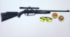 Daisy 880 Powerline Air Rifle Kit, Dark Brown/Black, 37.6Inch/.177 Caliber, Like New, retail - $76.15