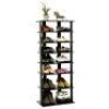 Double Rows 7-Tier Shoe Rack
