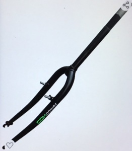 DONSP1986 Threaded Fork 700C OD 1" 25.4mm ID 22.2mmFixed Bicycle MTB Road Cruiser Bike Fork, Like New, Retail - $42.99