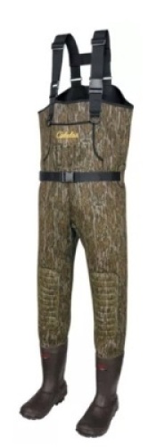 Cabela's Classic Series II Neoprene Boot-Foot Waders for Men - Mossy Oak Bottomland - 9 Regular, E-Commerce Return, Untested