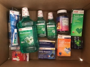 Miscellaneous Health/Personal care Items, LOT of 12, New