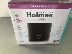 Holmes Ultrasonic Cylinder Humidifier HM411-BTU-FCA, New, Retail - $39.99