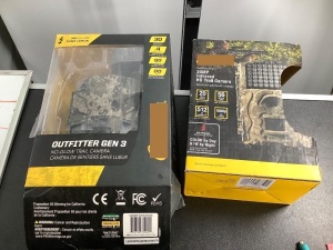 Lot of (2) Trail Cam, Untested, Ecommerce Return