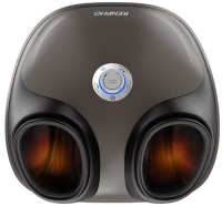 RENPHO Foot Massager with Heat, Electric Shiatsu Massager Machine with Powerful Tapping and Deep Kneading Function，Delivers Relief for Tired Muscles and Plantar Fasciitis, Fits feet up to Men Size 12, New