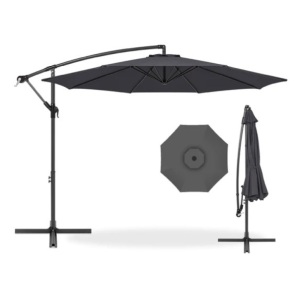 Offset Hanging Patio Umbrella - 10ft, Appears New