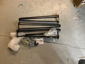 Set of Table Legs with Hardware, No top, Ecommerce Return