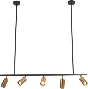 BOKT Hanging Pendant Track Light, 5 Heads