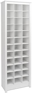 Prepac Shoe Storage Cabinet, 36 Pair Rack, White, Like New, Retail - $195.90