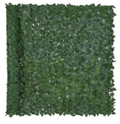 Outdoor Faux Ivy Privacy Screen Fence, 96x72in