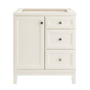 Diamond NOW  Calhoun 30-in White Bathroom Vanity Cabinet