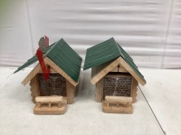 Lot of (2) Bee Houses, Loose Roofs, E-Comm Return