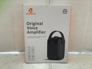 Zoweetek Voice Amplifier, Powers Up, Appears New