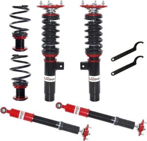 Lodshock Adjustable Coilover Struts/Spring Shocks for 1998-2005 BMW E46 3-Series