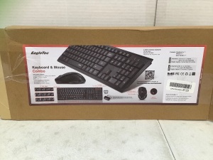 EagleTec Keyboard & Mouse Combo, Powers Up, E-Comm Return