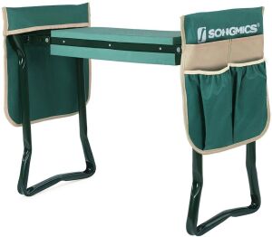 Songmics Folding Garden Kneeler and Stool Set 