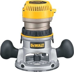 DEWALT Router, Fixed Base, Variable Speed, 2-1/4 HP (DW618) , Yellow, Like New, Retail - $151