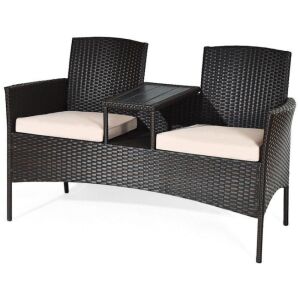 Outdoor Loveseat with Cushions