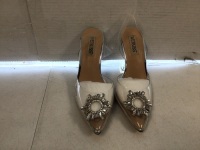 Wet Kiss, Women's Clear Heels , Size 7, Appear New,&nbsp;