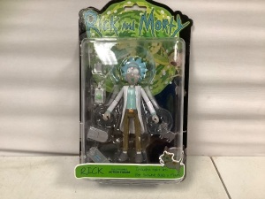 Rick And Morty, Rick, Fully Posable Action Figure, New