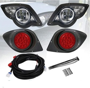 kemimoto Drive Light Kit, LED Headlight & Tail Light Compatible with Drive Golf Carts 2007-UP, Like New, Retail - $93.99