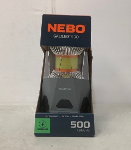 Nebo Galileo 500 Lantern, Powers Up, E-Comm Return