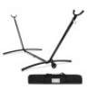 Portable Heavy-Duty Steel Hammock Stand w/ Built-In Wheel, Case - 9ft