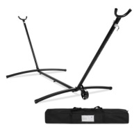 Portable Heavy-Duty Steel Hammock Stand w/ Built-In Wheel, Case - 9ft