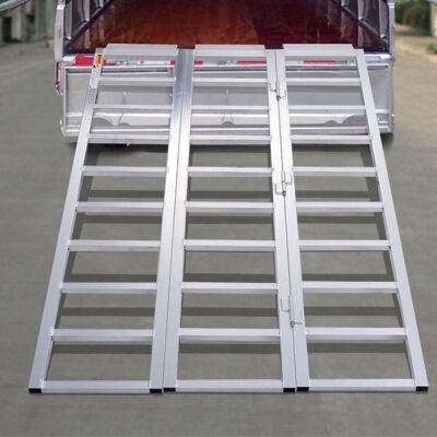 69" X 44" Aluminum Tri-Fold Folding Loading Ramp