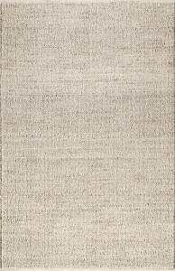 nuLOOM Elfriede Handwoven Solid Jute Area Rug, 7' 6' x 9' 6", Natural, Like New, Retail - $54