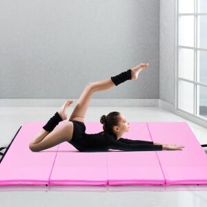 Folding Exercise Gymnastics Mat - 4'x6'x2"