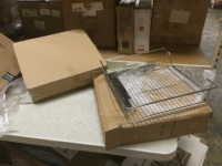 Lot of (2)&nbsp;Kitchen Pull-out Wire Sliding Basket Rack Cabinet Storage. NEW