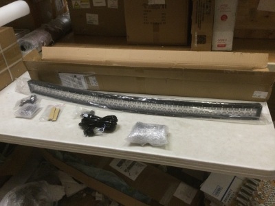 50-inch Curved LED Light Bar. Appears New