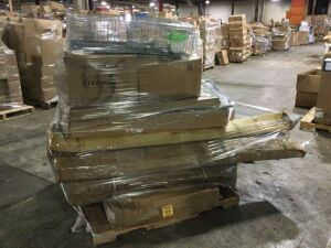 Pallet of Uninspected E-Commerce Returns