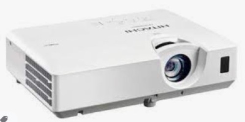 Hitachi CP-WX3041WN&nbsp;Projector w/ Ceiling Mount, Works, Used, Retail 829.00