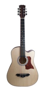 Memorex 38" Full Scale Acoustic Guitar, Appears New, Retail 59.99